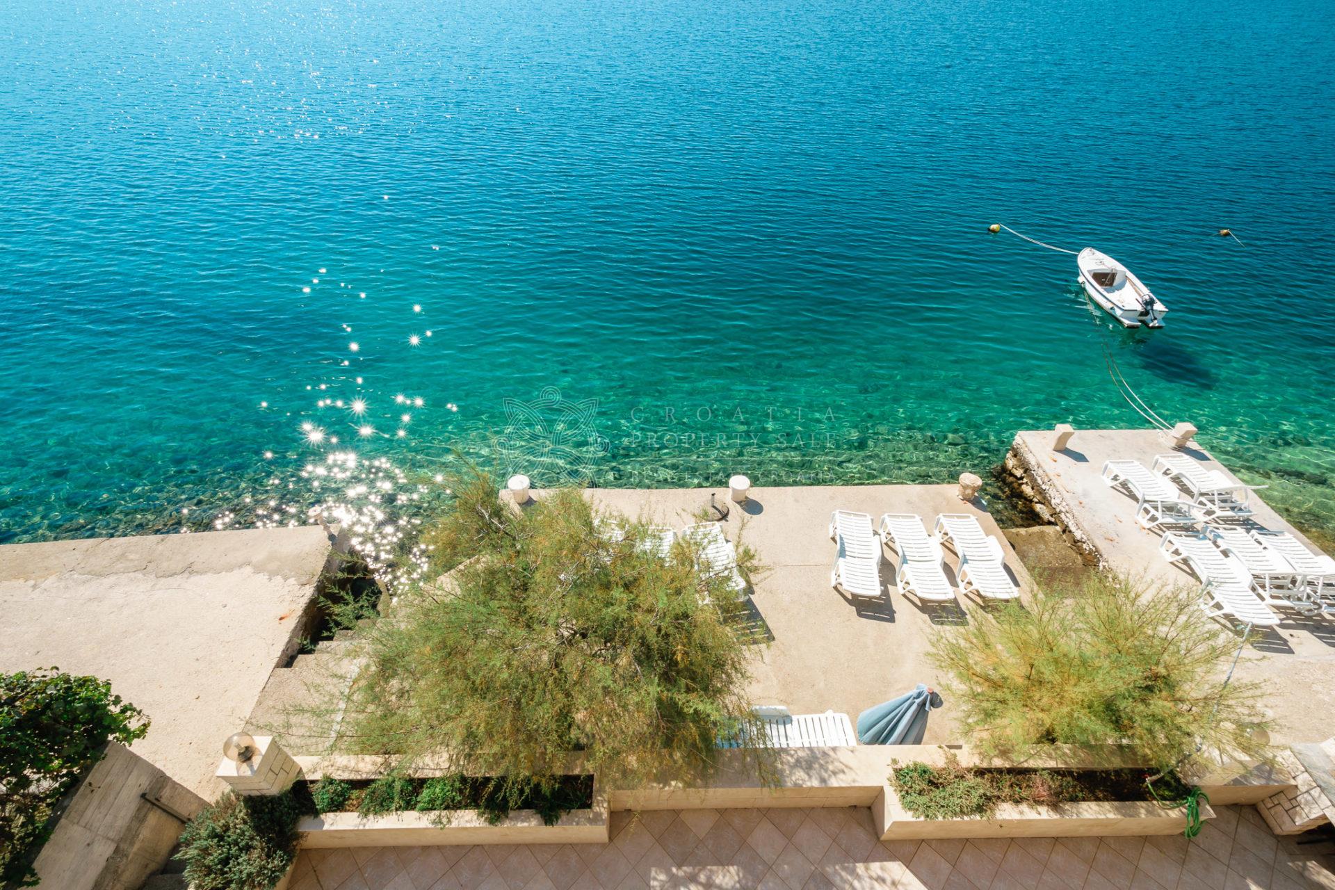 Croatia Klek waterfront house for sale