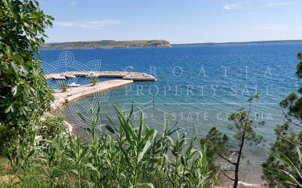 Croatia Posedarje area waterfront land for sale