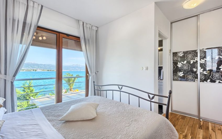 Croatia Trogir area beach front villa for sale