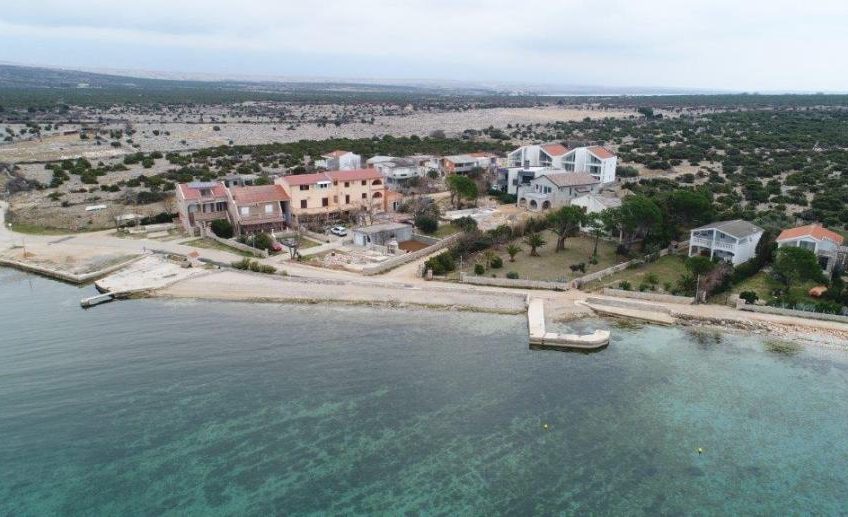 Croatia island Pag waterfront land for sale