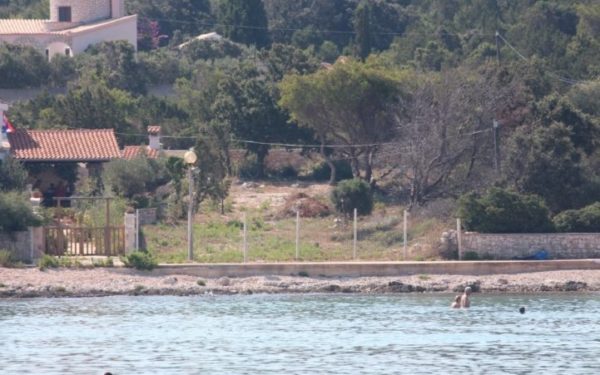 Croatia island Silba waterfront land for sale