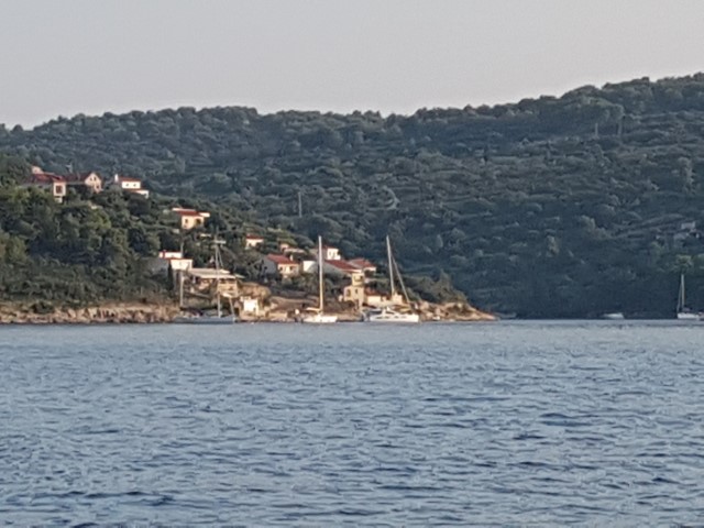 Croatia island Solta waterfront land for sale