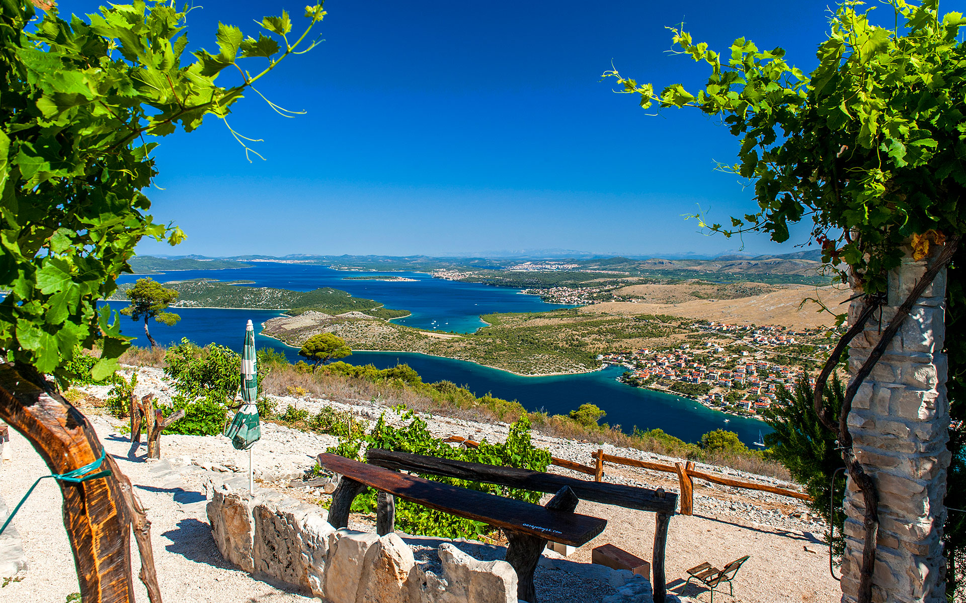 Croatia Primosten area land for sale Real Estate Croatia