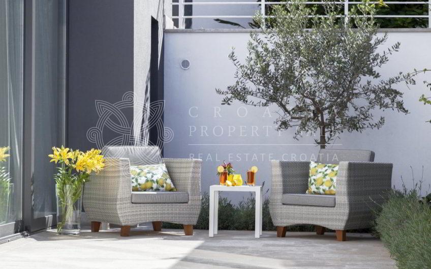 Croatia Brac island waterfront luxury villa for sale with pool