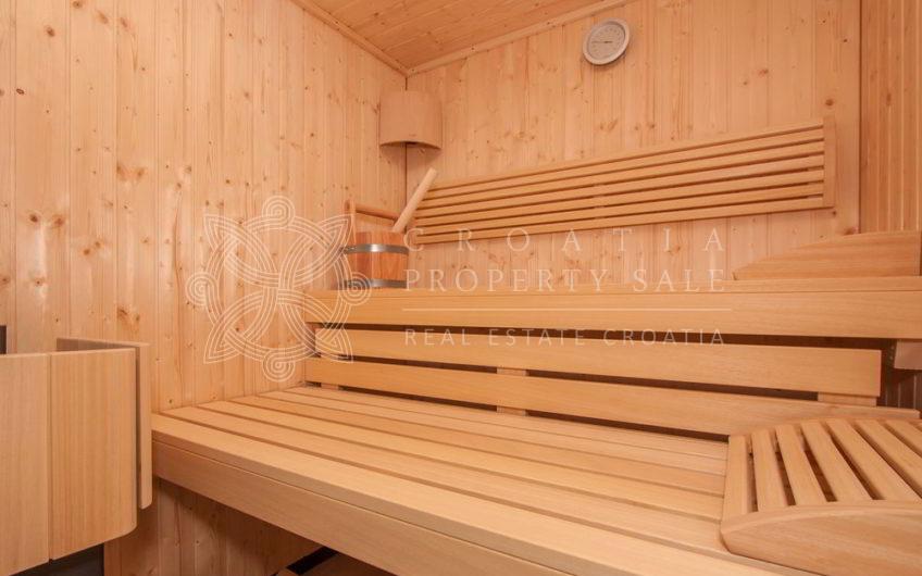 Croatia Brac island waterfront luxury villa for sale with pool