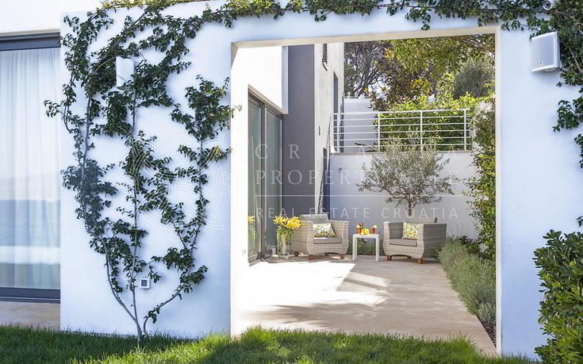 Croatia Brac island waterfront luxury villa for sale with pool