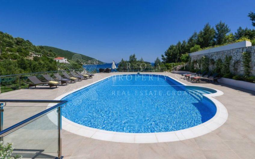 Croatia Korcula beachfront luxury villa for sale