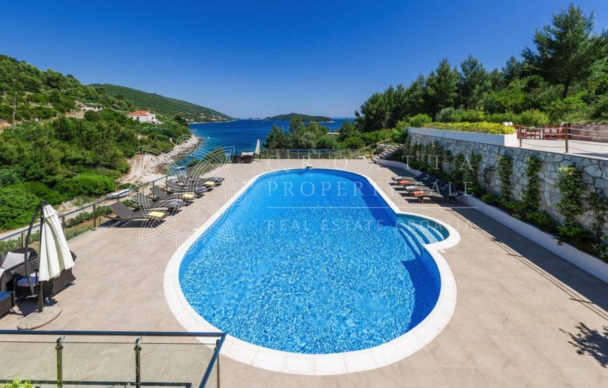 Croatia Korcula beachfront luxury villa for sale