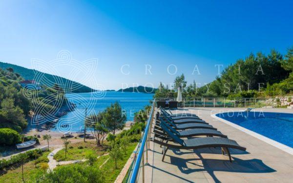 Croatia Korcula beachfront luxury villa for sale