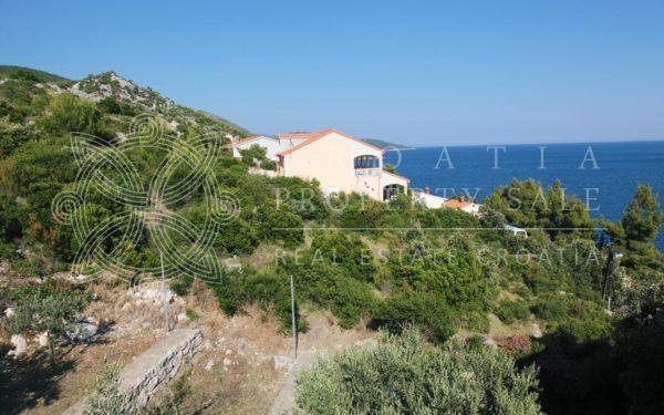 Croatia Korcula island sea view land for sale