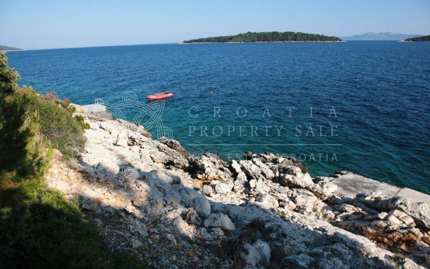 Croatia Korcula island sea view land for sale