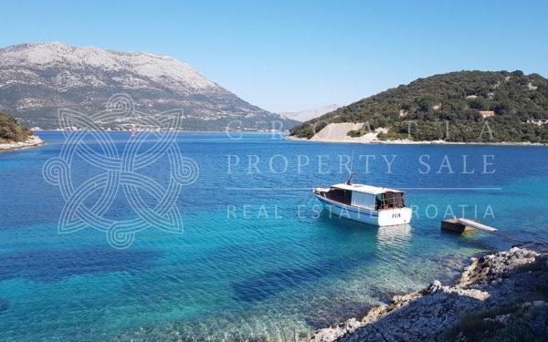 Croatia Korcula island waterfront luxury new large apartment for sale