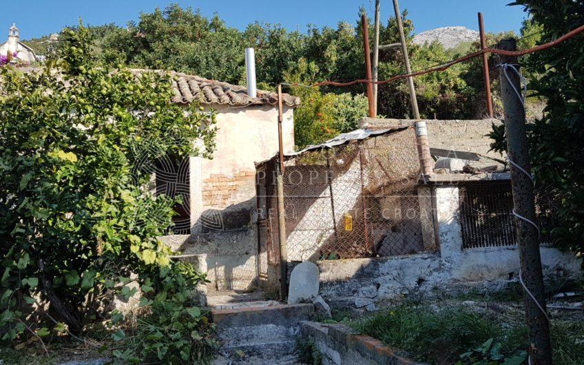 Croatia Peljesac Orebic area beachfront stone villa for sale