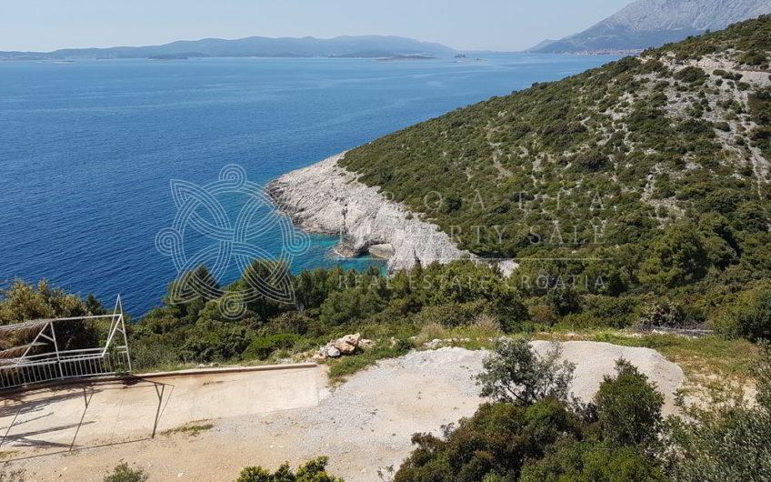 Croatia Peljesac Postup wine area waterfront land for sale