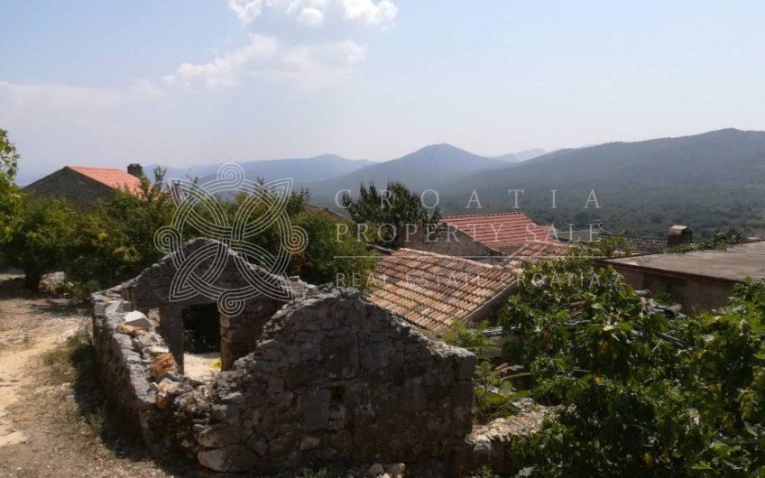Croatia Peljesac peninsula large stone house for sale