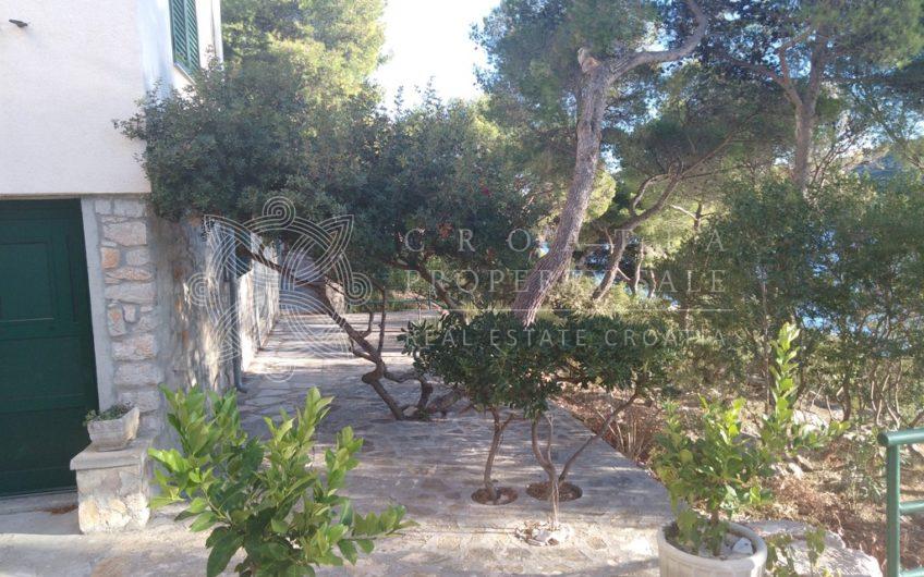 Croatia Sibenik area waterfront villa with big garden for sale