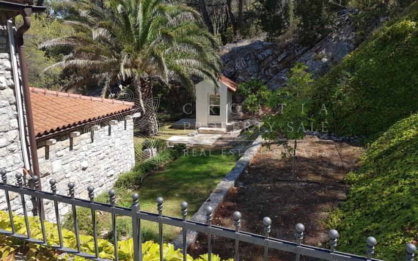 Croatia Solta island waterfront luxury historic villa for sale with yacht mooring