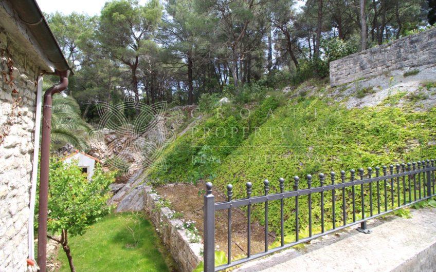 Croatia Solta island waterfront luxury historic villa for sale with yacht mooring