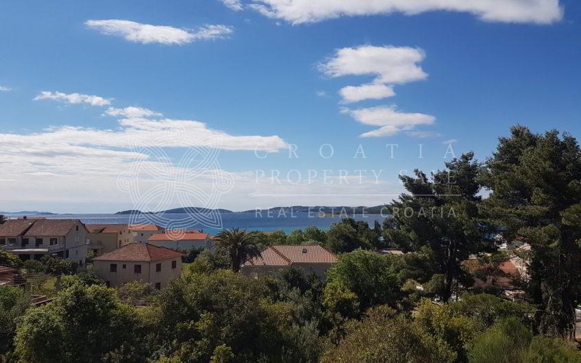 Croatia South Dalmatia Orebic sea view land for sale with building permit