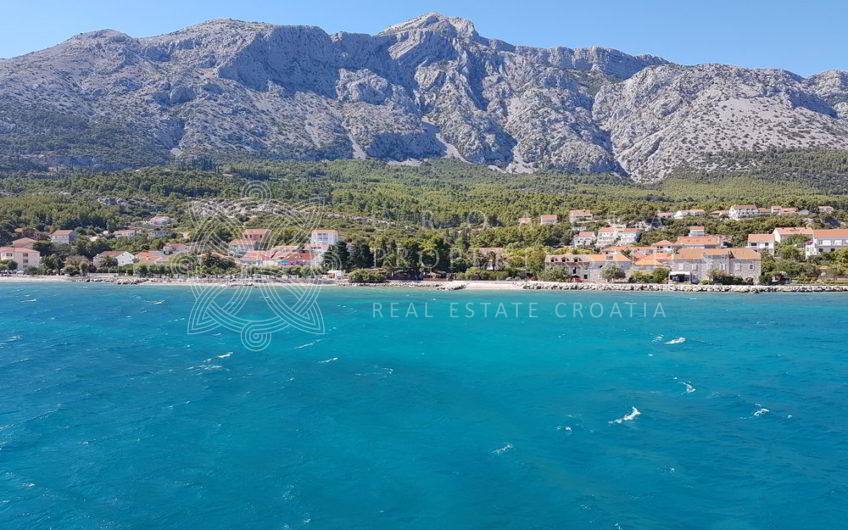 Croatia South Dalmatia Orebic sea view land for sale with building permit