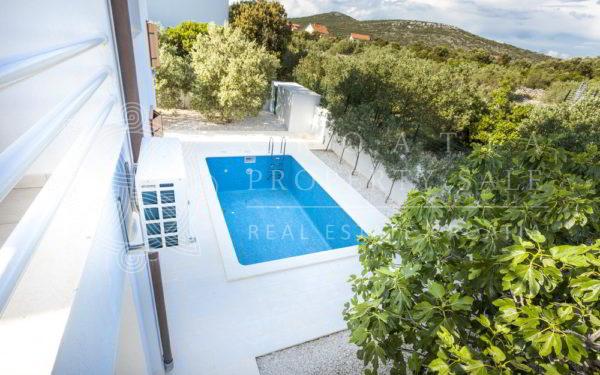 Croatia Trogir Riviera villa with pool for sale and sea view