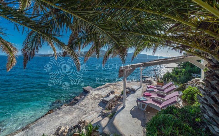 Croatia Trogir area waterfront luxury villa for sale