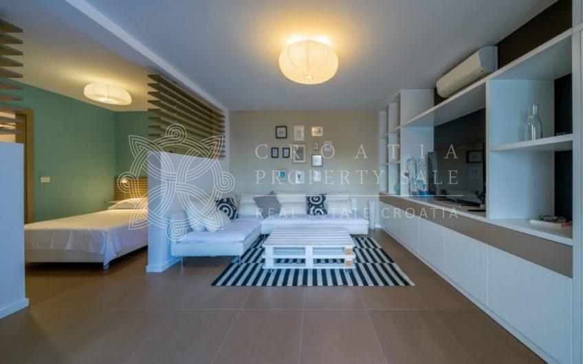 Croatia Trogir area waterfront luxury villa for sale