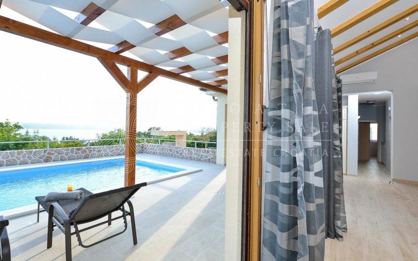 Croatia Zadar Posedarje area house for sale with pool and sea view