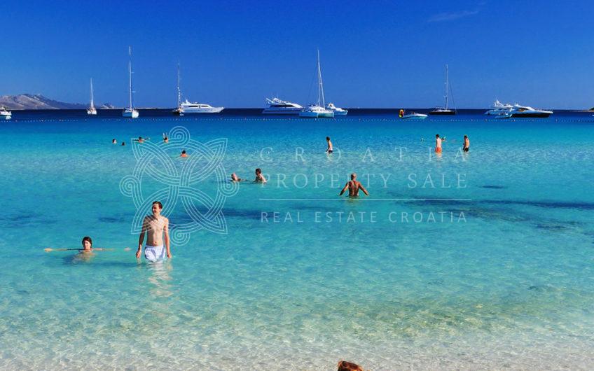Croatia Zadar area Dugi Otok island waterfront land for sale with building permit