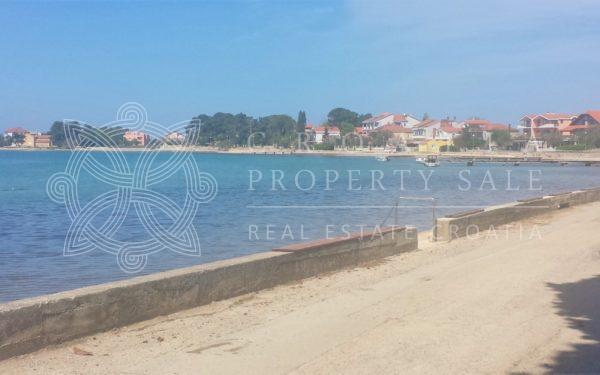 Croatia Zadar area Sukosan beach house for sale with large land plot