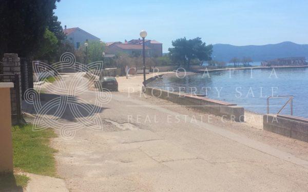 Croatia Zadar area Sukosan beach house for sale with large land plot