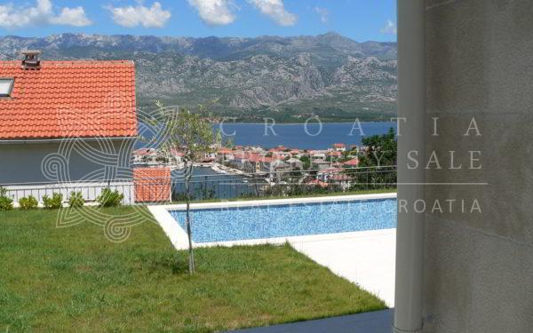 Croatia Zadar area villa with pool for sale and sea view