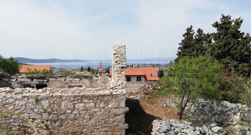 Croatia island Brac sea view land for sale