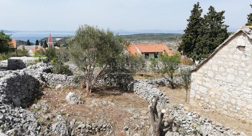Croatia island Brac sea view land for sale