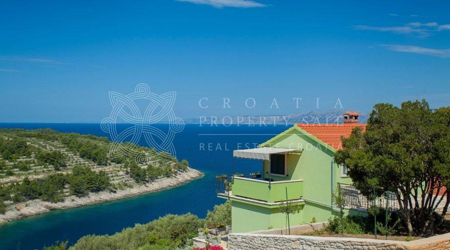 Croatia island Korcula house with sea view for sale