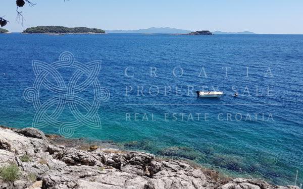 Croatia island Korcula sea view stone house for sale