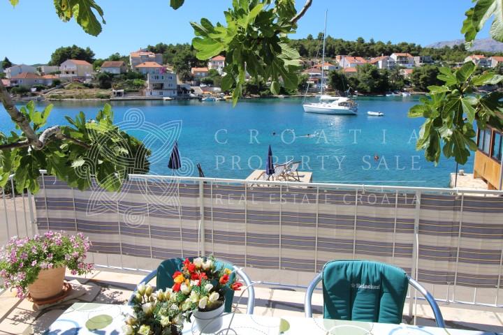 Croatia island Korcula seafront house for sale