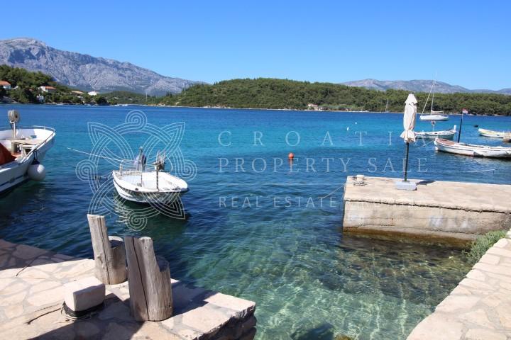 Croatia island Korcula seafront house for sale