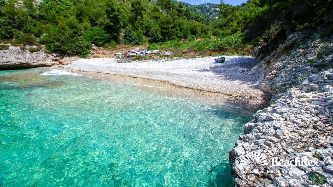 Croatia island Korcula stone waterfront villa for sale