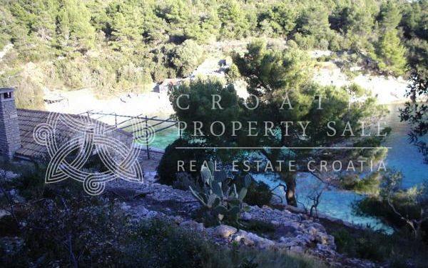 Croatia island Korcula stone waterfront villa for sale