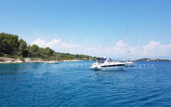 Croatia island Solta seafront land for sale