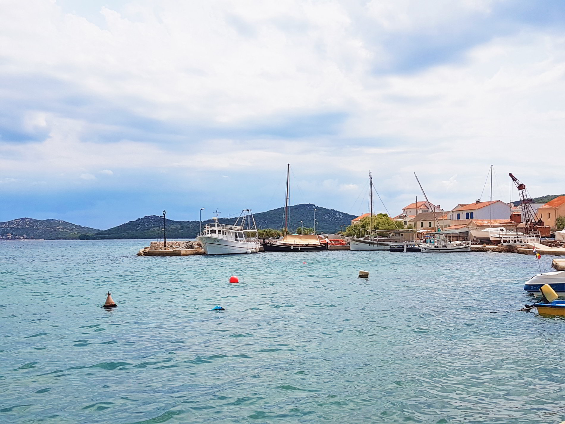 Croatia Sibenik Murter area large stone house for sale with garden Real Estate Croatia