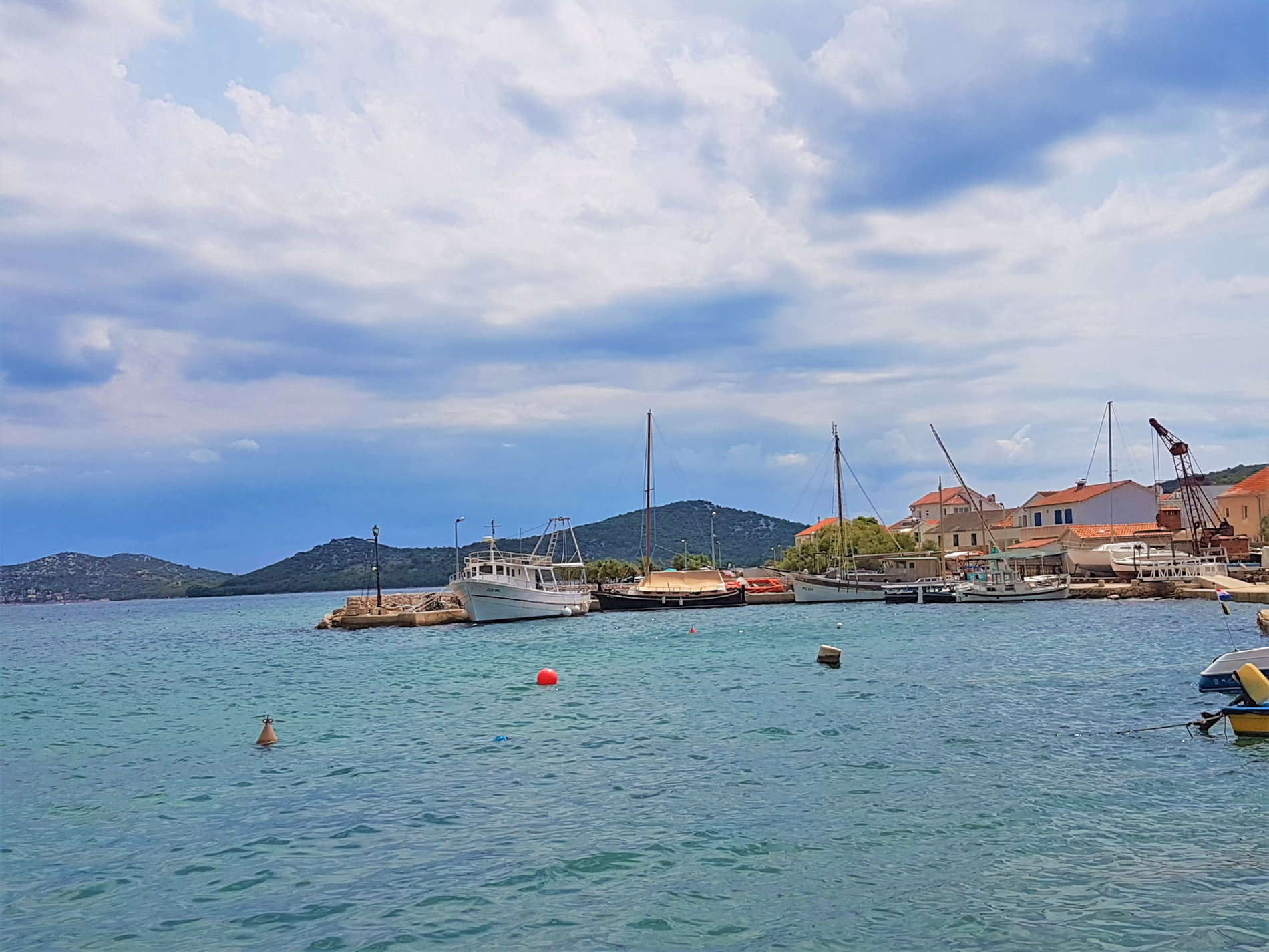 Croatia Sibenik Murter area stone sea view house for sale Real Estate Croatia