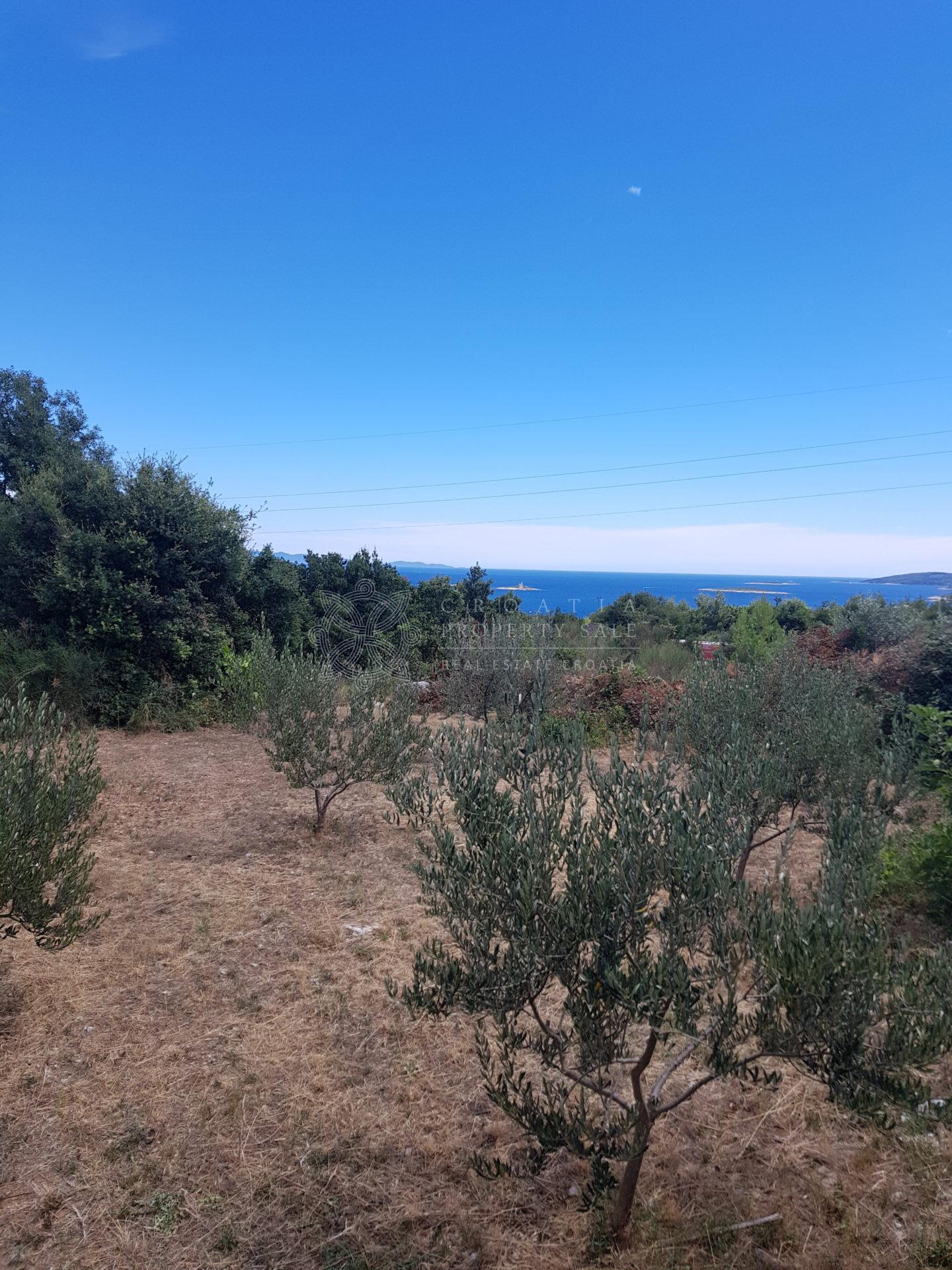 Croatia Peljesac Orebic seaview land for sale