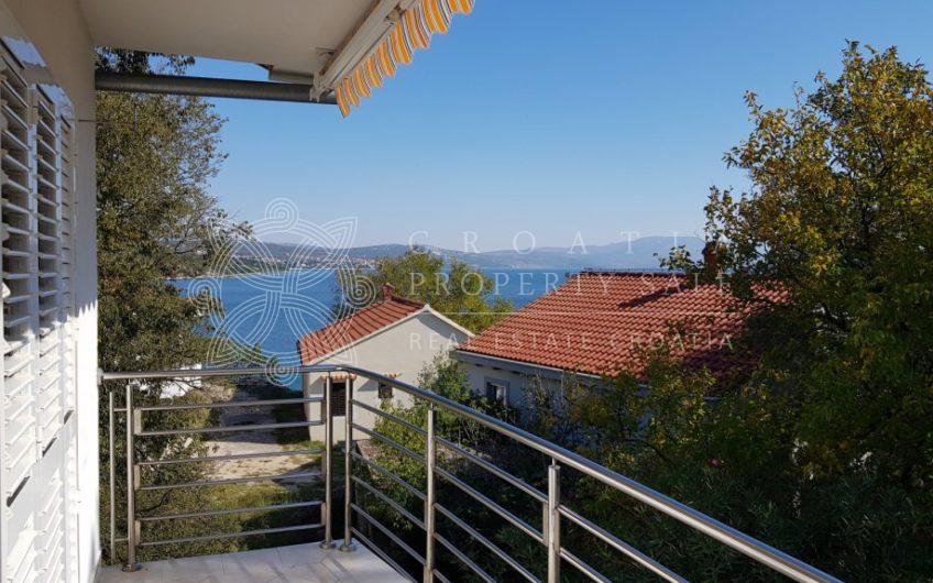 Croatia Zadar area waterfront house for sale with boat mooring
