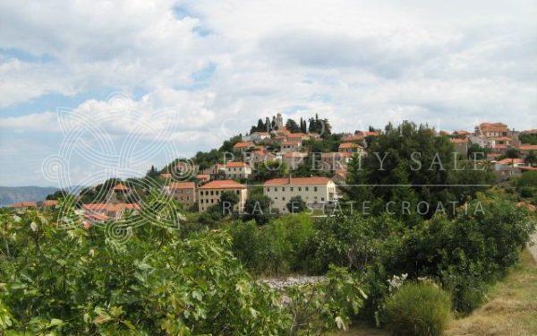 Croatia island Hvar sea view land for sale