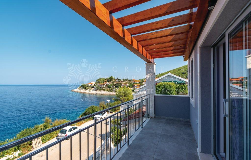 Croatia Korcula seafront house with pool sale