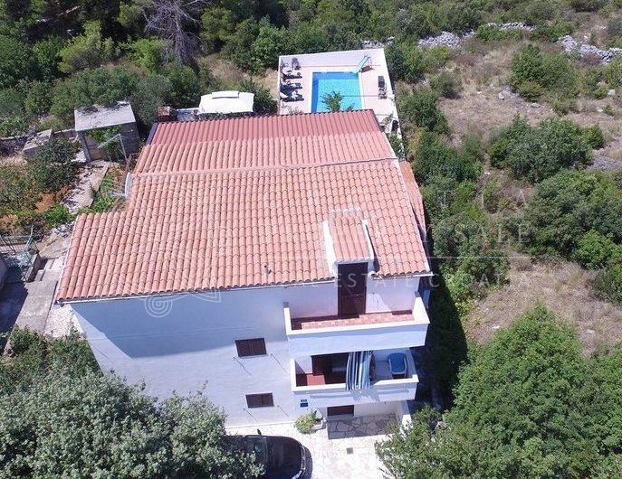 Croatia Primosten Sea view villa with pool for sale