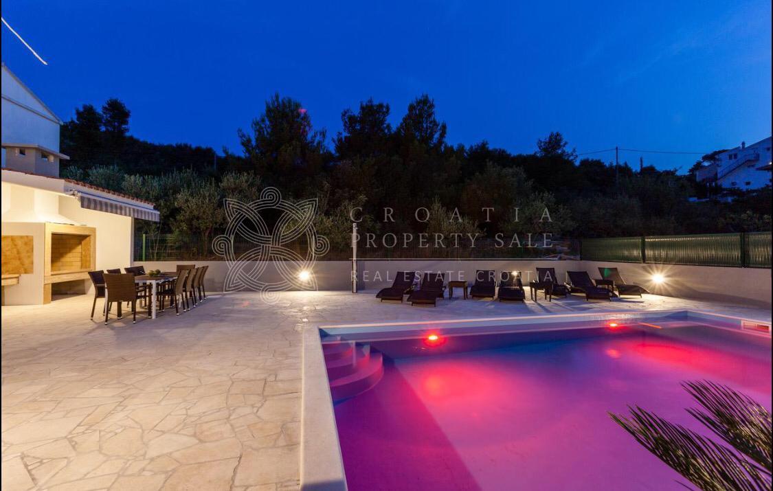 Croatia Trogir area Ciovo island Seafront villa for sale