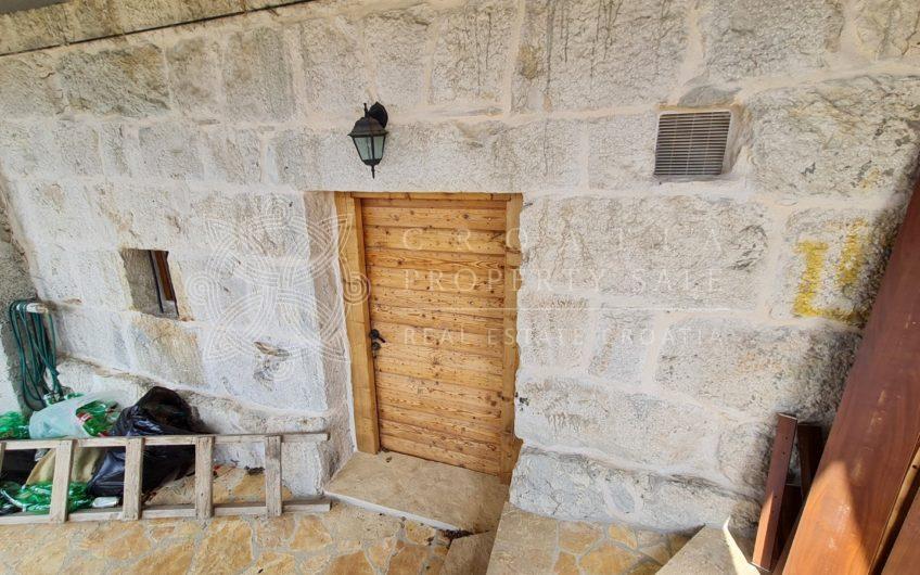 Croatia Split area renovated stone house with sea view